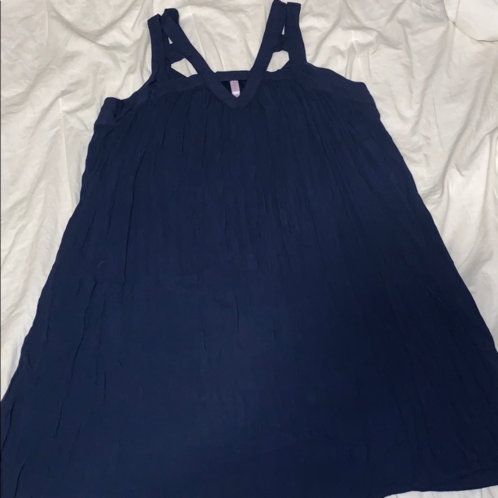 Blue dress